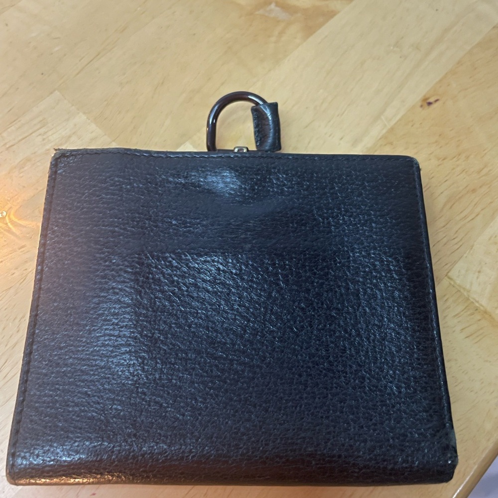 Gucci Black Horse Bit clasp closure - Leather Wallet